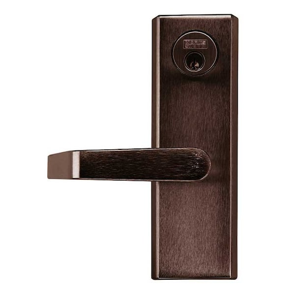 Exit Device Trim Leverset, Entrance, Dark Bronze